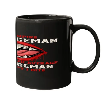 Vampire Policeman Halloween Police Officer Scary Cops Work Mugs