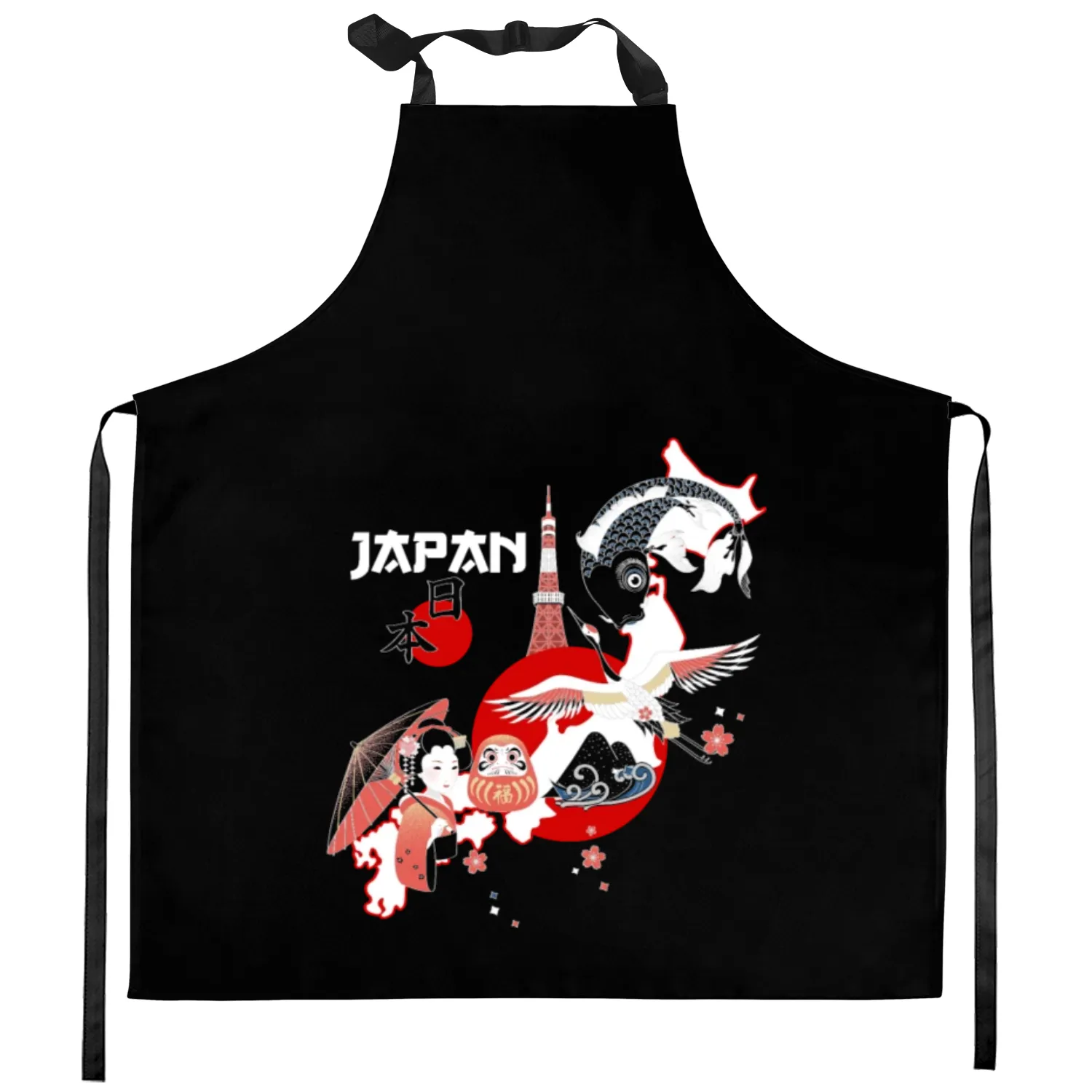 Cool Japan Traditional Design Kitchen Aprons