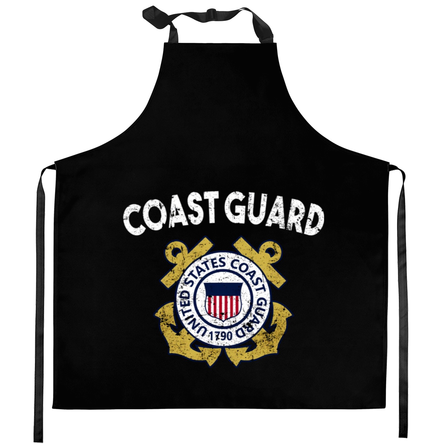 Proud Coast Guard Military Pride Kitchen Aprons