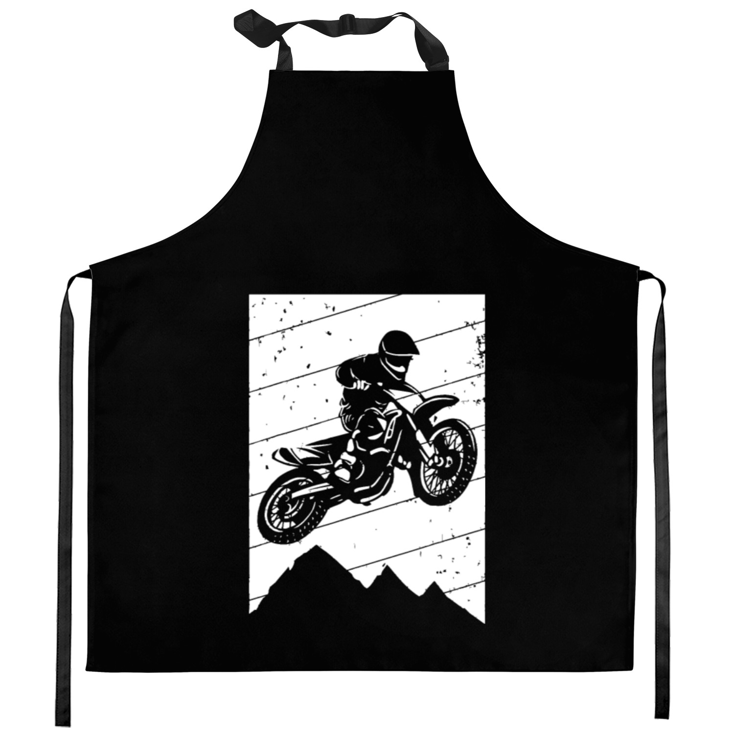 Motocross Bike Vintage Dirtbike Gift Racing Retro Kitchen Aprons