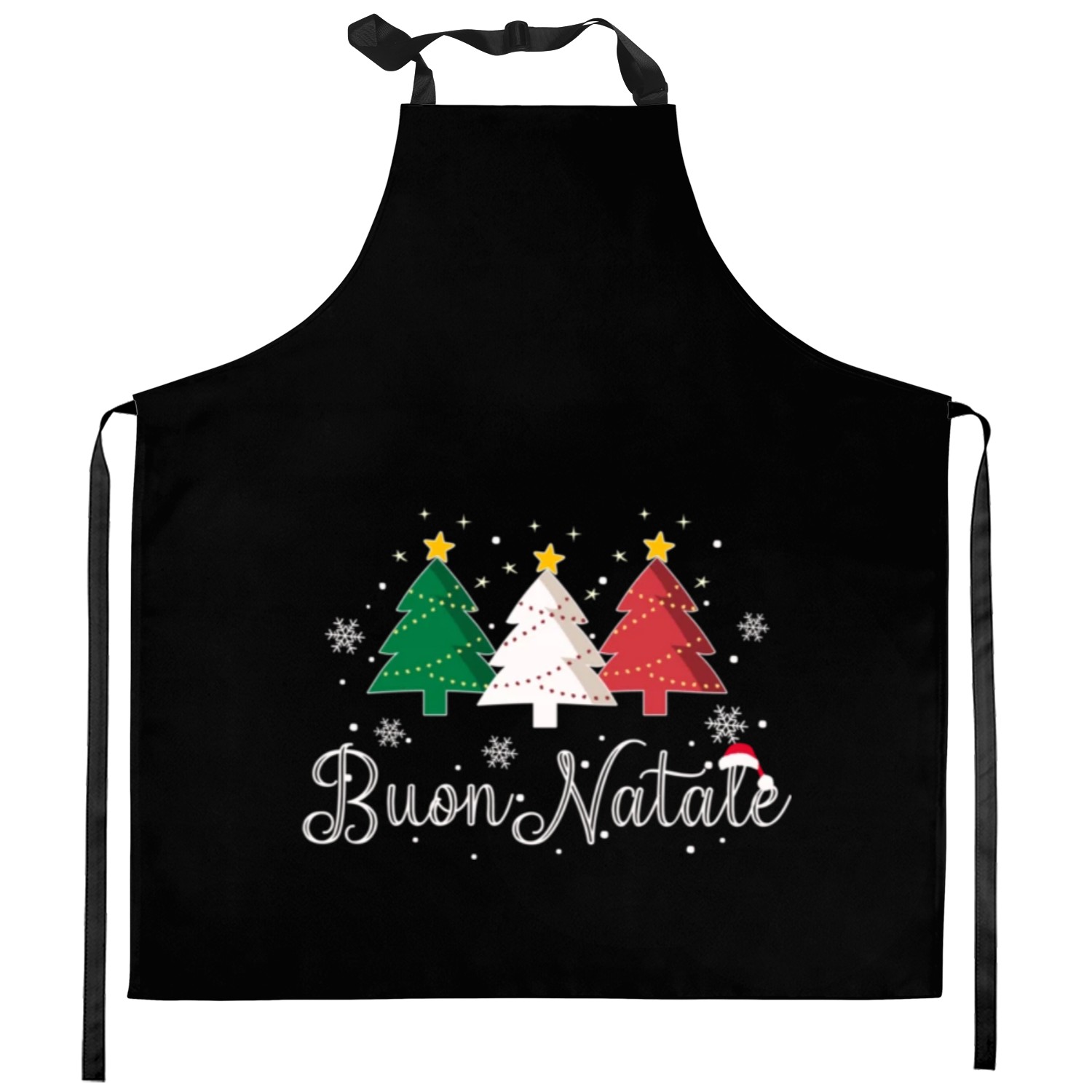 Buon Natale Italian Christmas Tree Kitchen Aprons